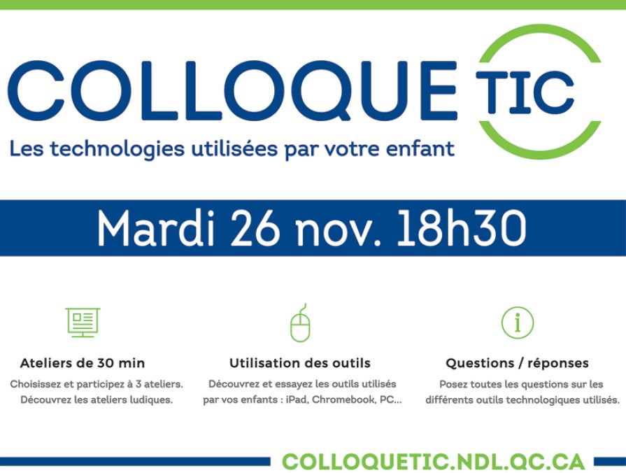Colloque TIC NDL 2019