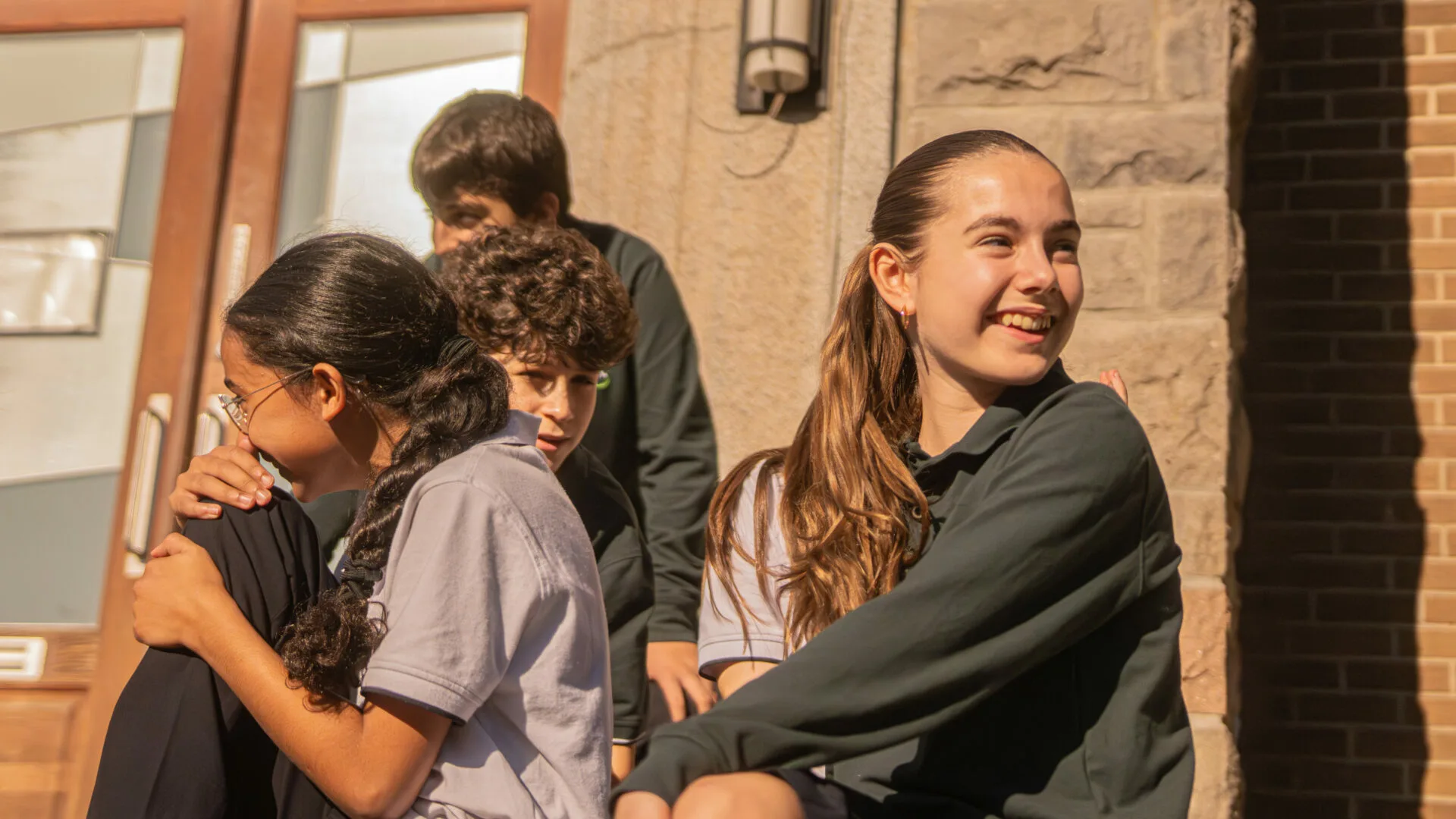 Élèves du Collège Notre-Dame-de-Lourdes