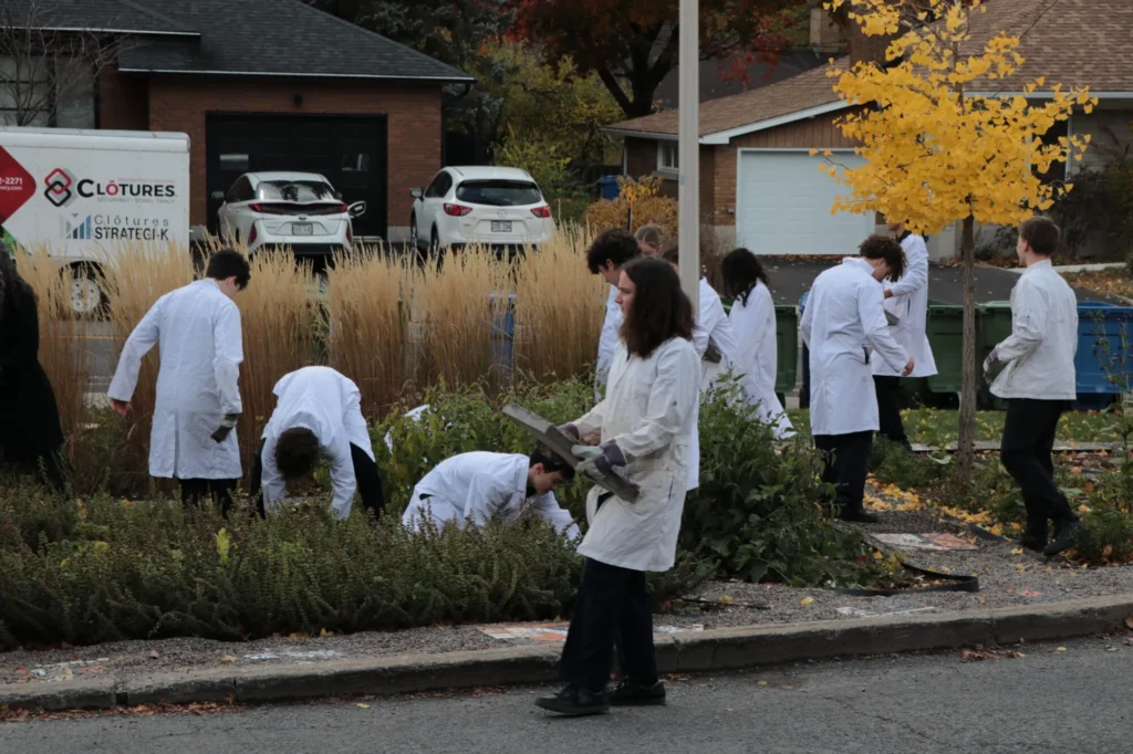 Jardin ancestral - Collège Notre-Dame-de-Lourdes