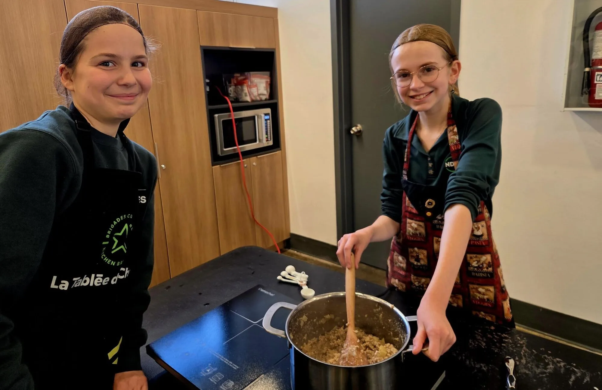 Un délicieux geste de solidarité pour notre brigade culinaire