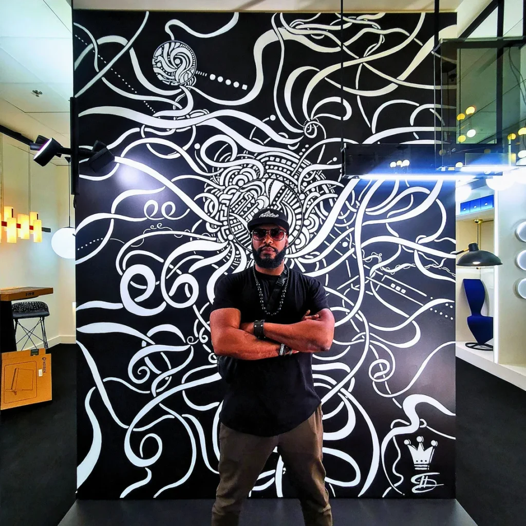 Ben Debrosse - Benz Debrosse est un artiste plasticien multidisciplinaire - Mois de l'histoire des noirs - NDL