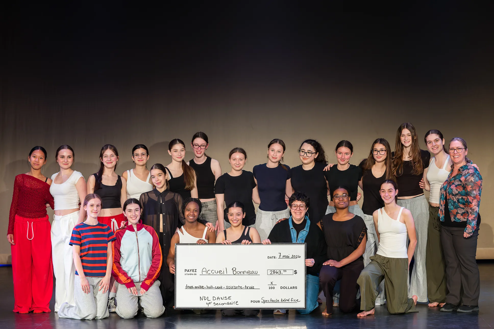 Un spectacle de danse éblouissant au profit de l’Accueil Bonneau